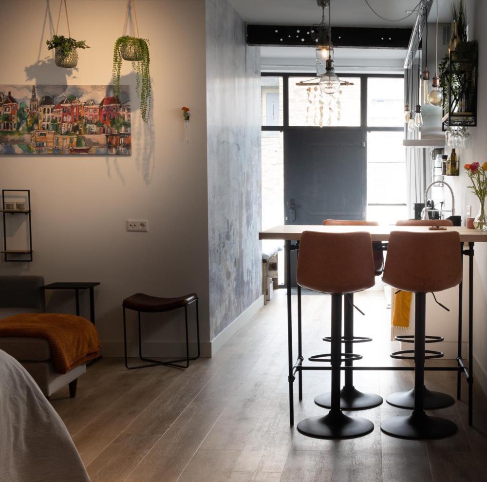 Studio Met Verve, Centrum Met Eigen Parkeerplaats Middelburg Exterior foto